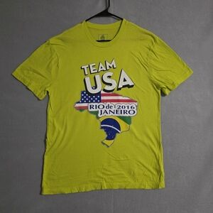 2016 Olympics Rio De Janeiro Team Usa T Shirt Size Large
